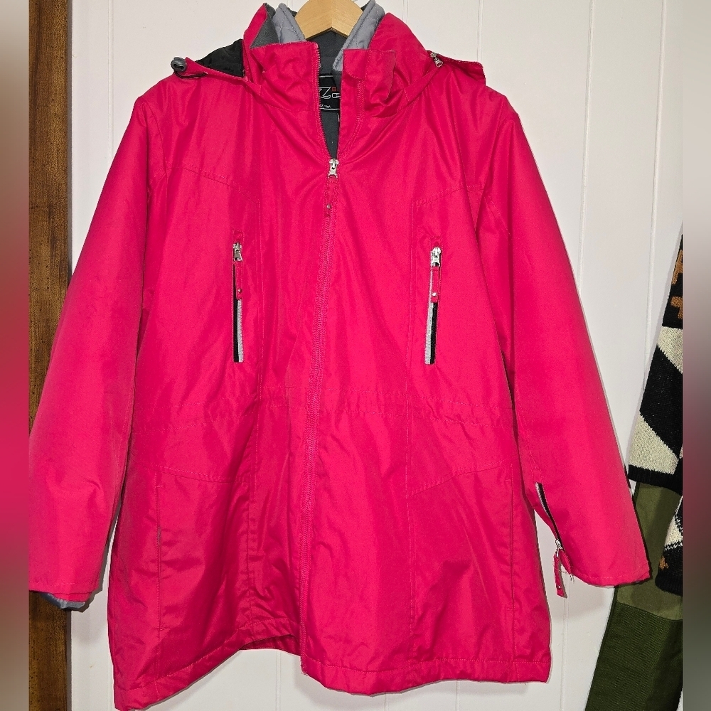 Nwot Below Zero Winter Jacket With Removable Lini… - image 1